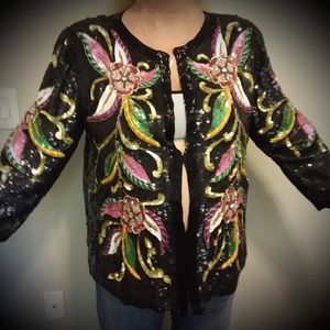 Vintage sequined jacket